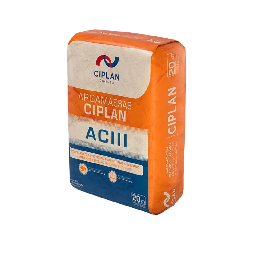 Argamassa - AC III - Cinza - 20 kg